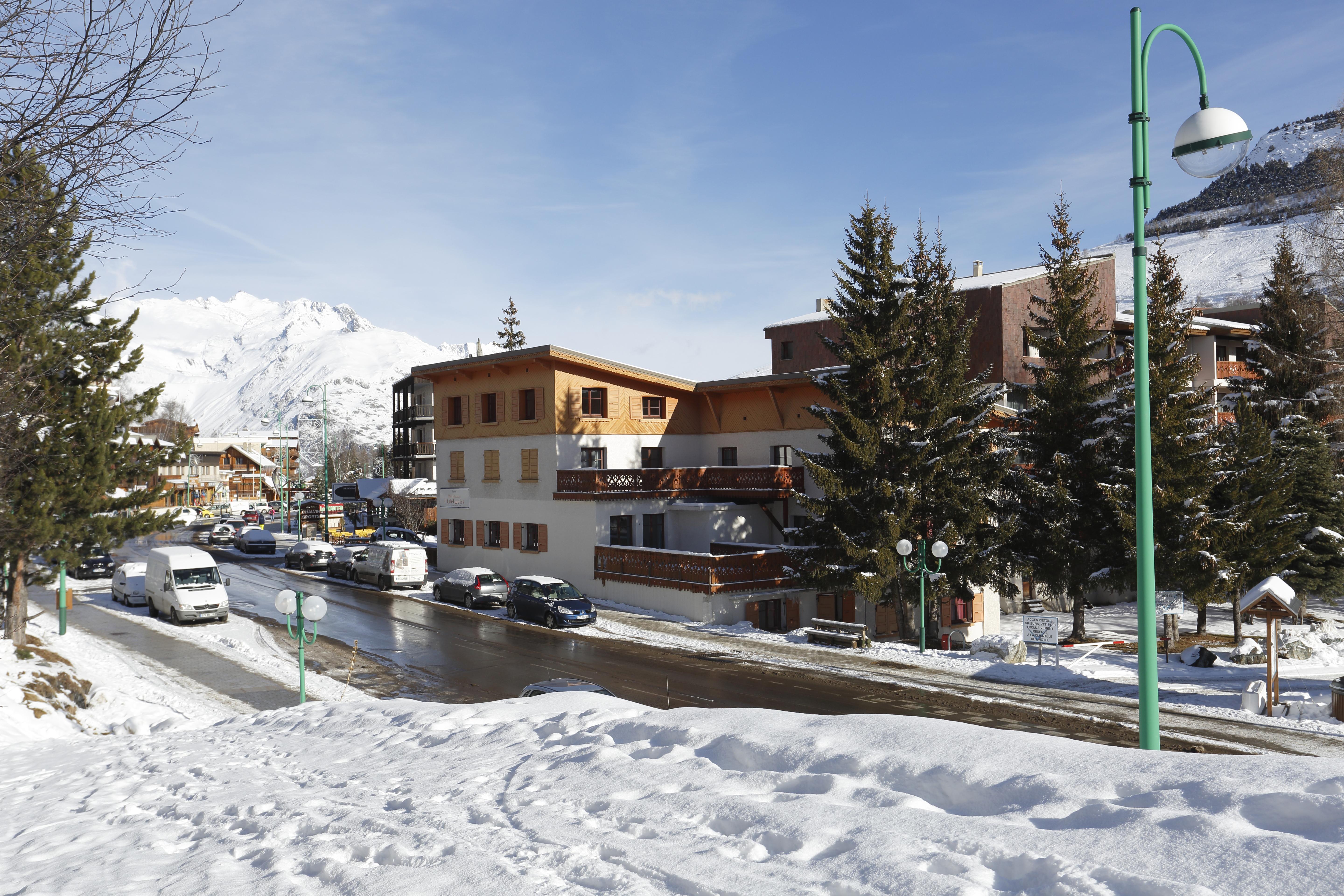 Vacanceole - Residence L'Edelweiss Les Deux Alpes Exteriör bild